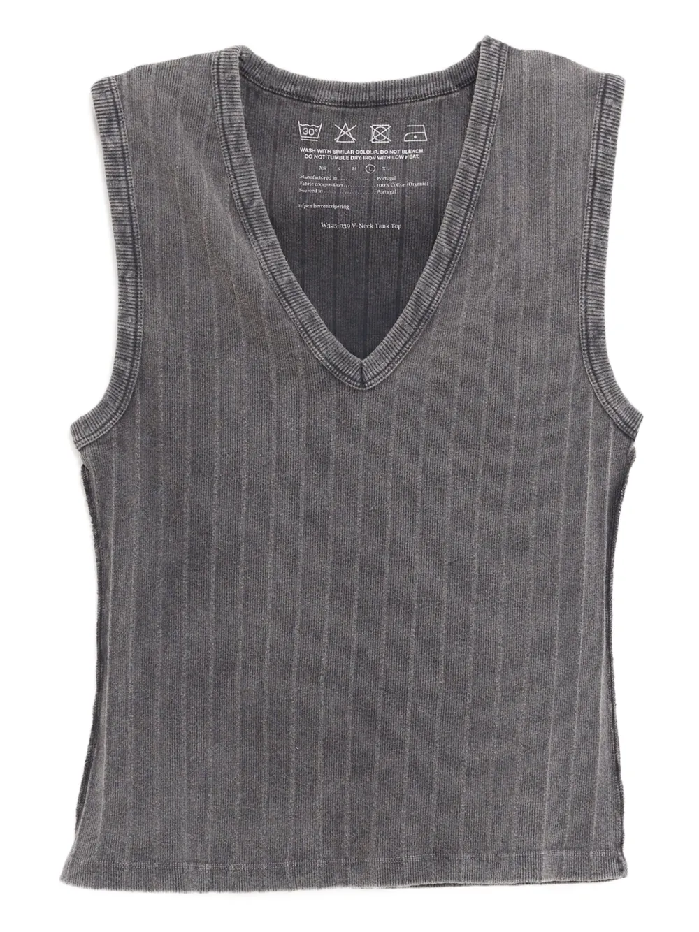 mfpen camiseta con cuello en V | gris | Image 1