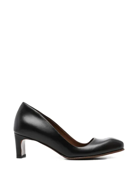 OUR LEGACY Karasu leather heeled pumps