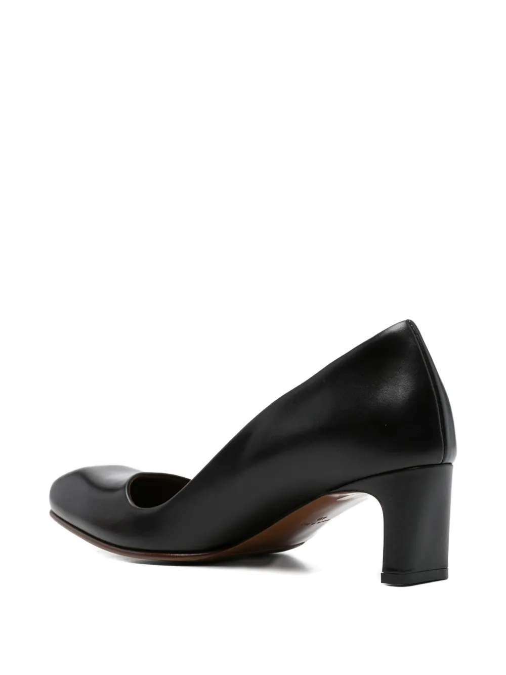  Our Legacy Karasu Leather Heeled Pumps - Brown 