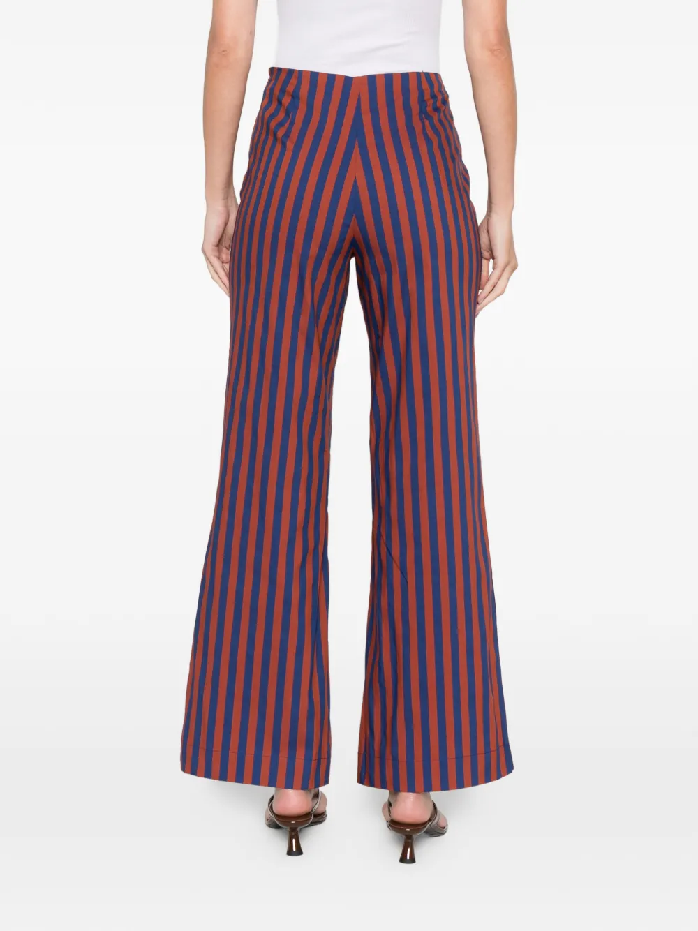 Simon Miller Pia Poplin Trousers In Burgundy