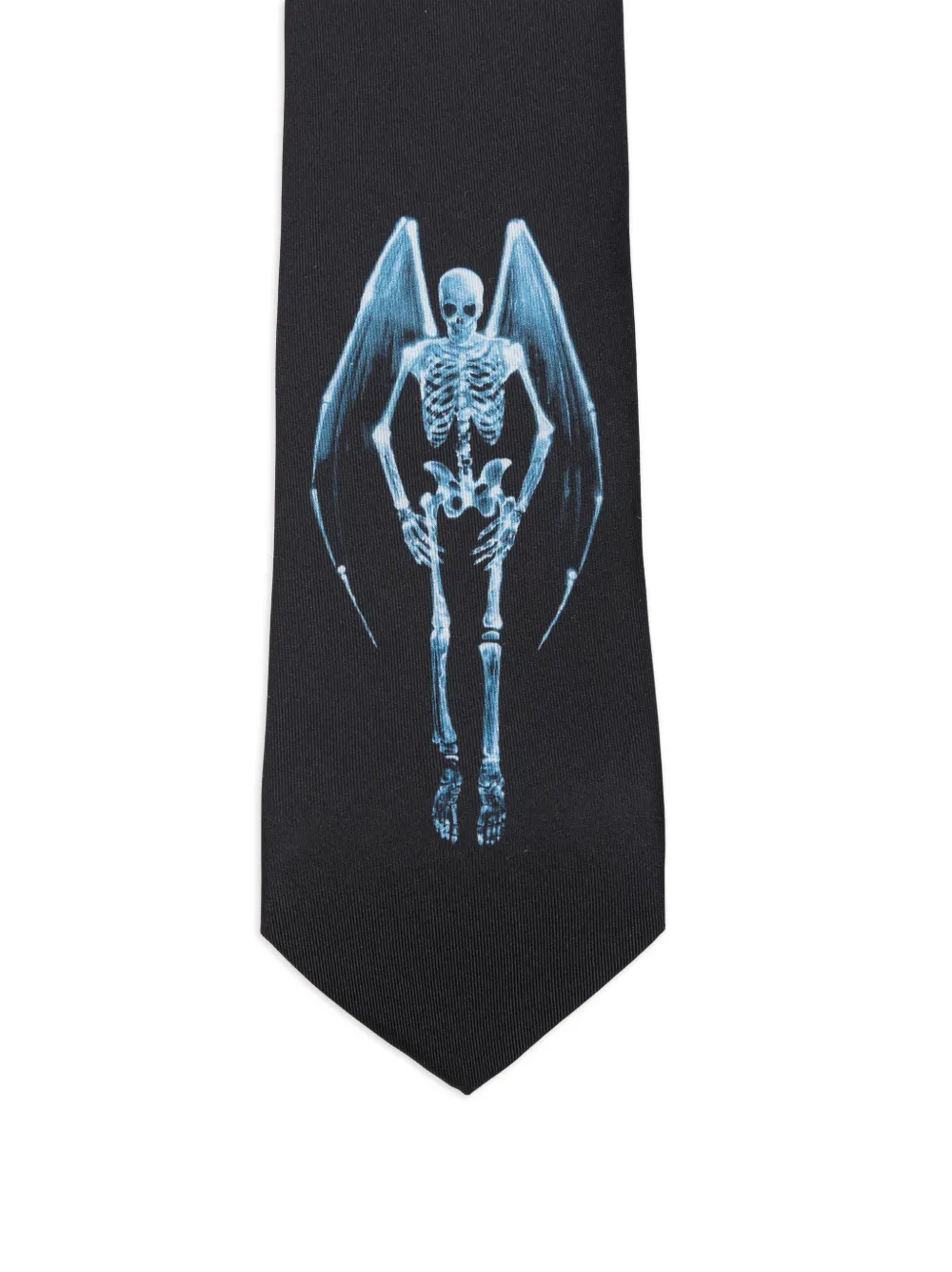  Our Legacy Fallen Angel Printed Tie - Black 