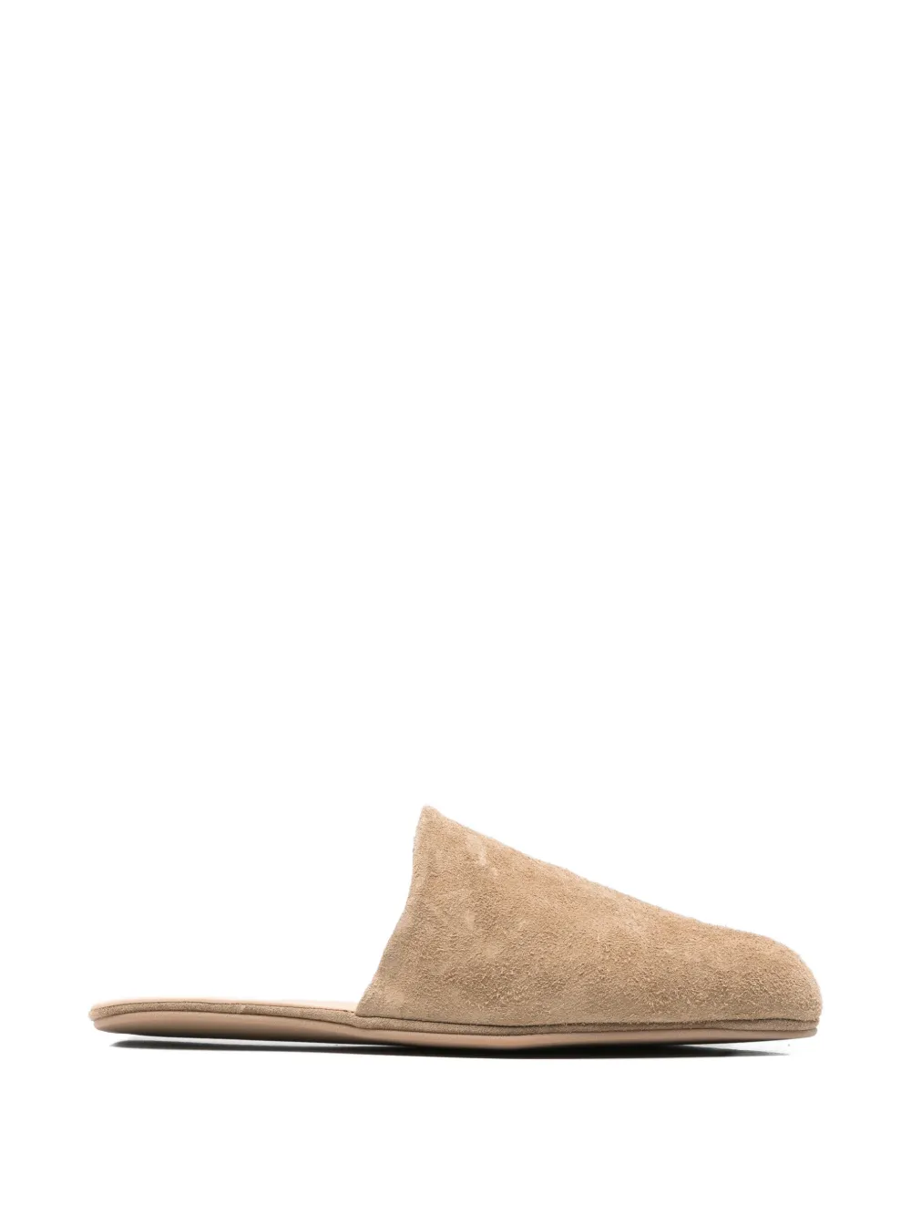 OUR LEGACY Cigarr suede slipper - Toni neutri