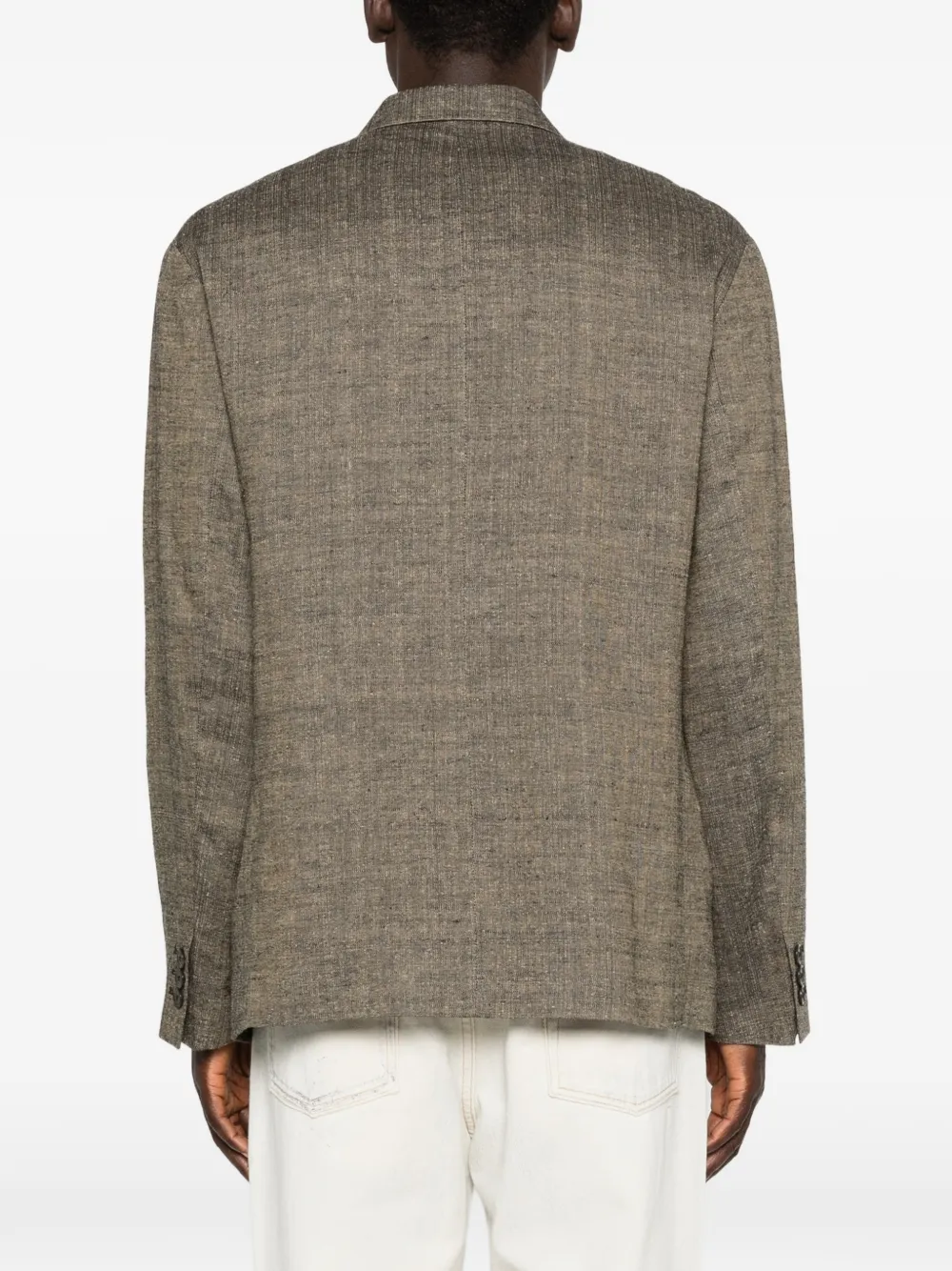 OUR LEGACY Halt blazer met dubbele rij knopen Bruin