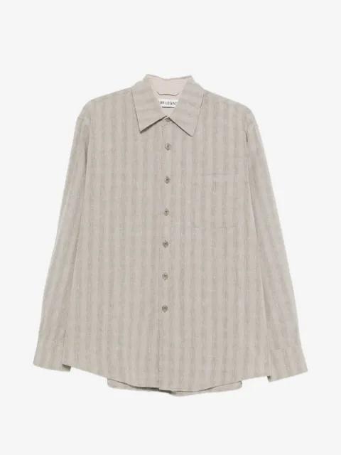 OUR LEGACY Above striped-pattern shirt
