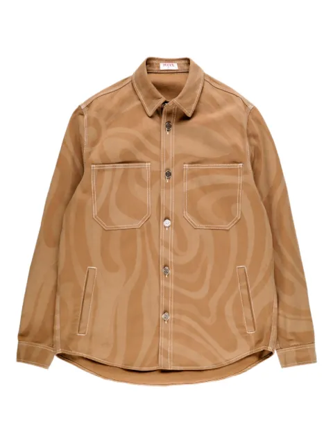 PUCCI chaqueta Marmo estampada