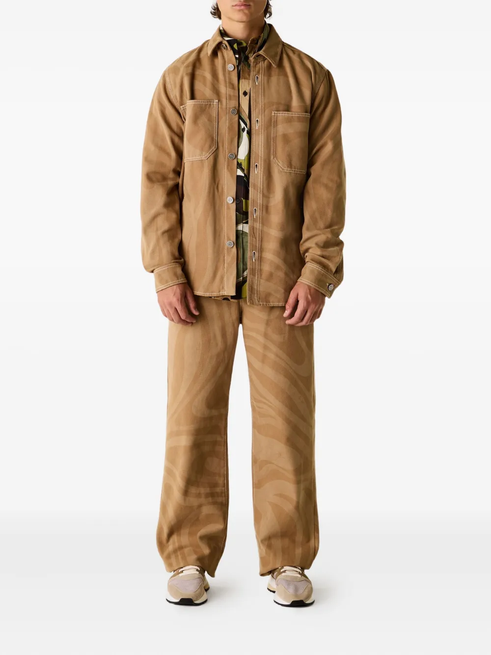 PUCCI Marmo print jacket | Shirt Jackets | Image 2