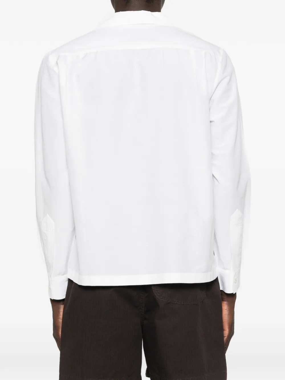 Cockatoo embroidered shirt