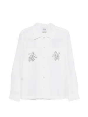 BODE オフセンター シャツ | ホワイト | FARFETCH JP