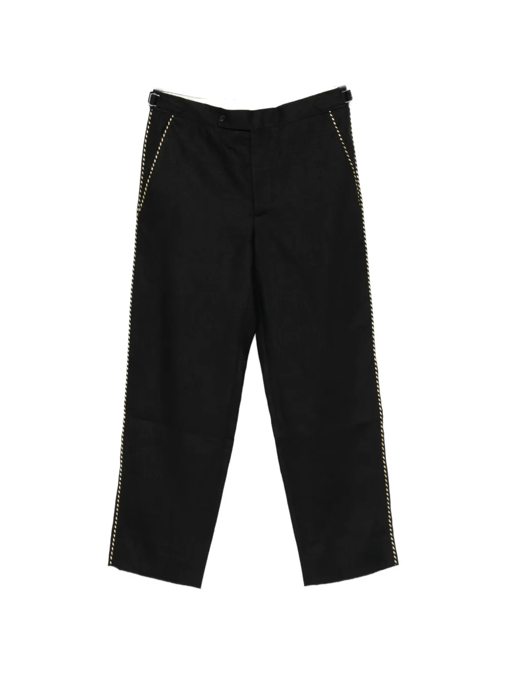 BODE piping trousers - Nero