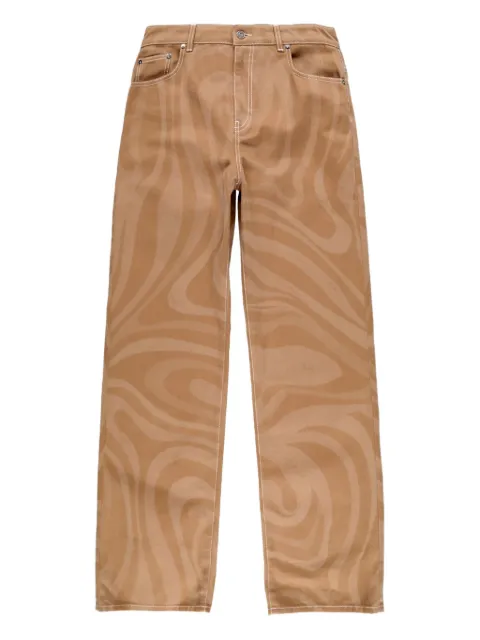 PUCCI Marmo print jeans