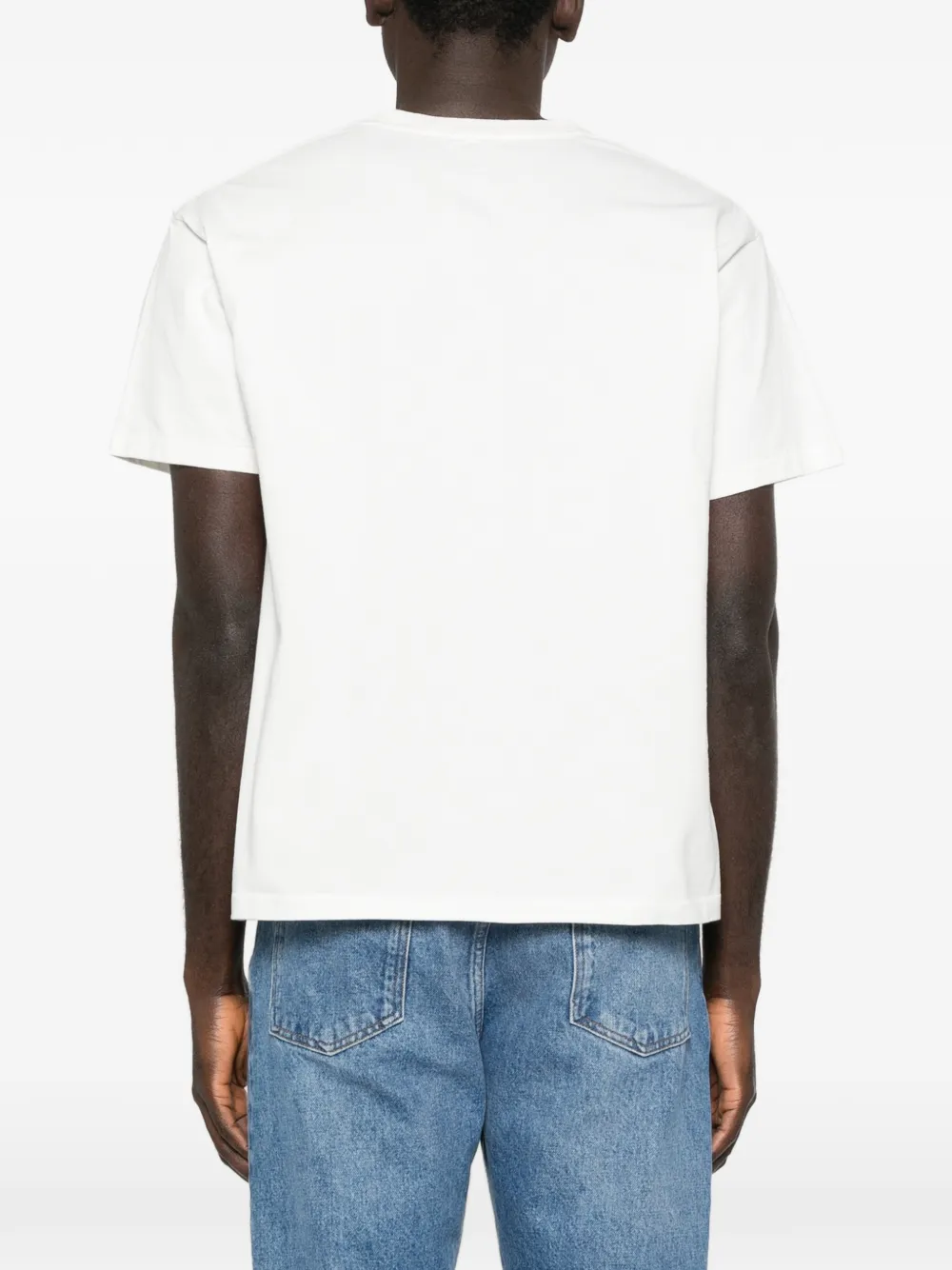 BODE Geneva T-shirt met kralenzak Wit