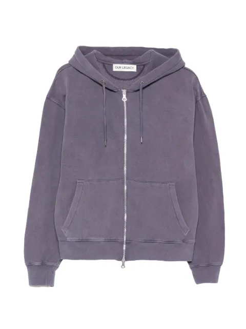 OUR LEGACY Rascal zip-up hoodie