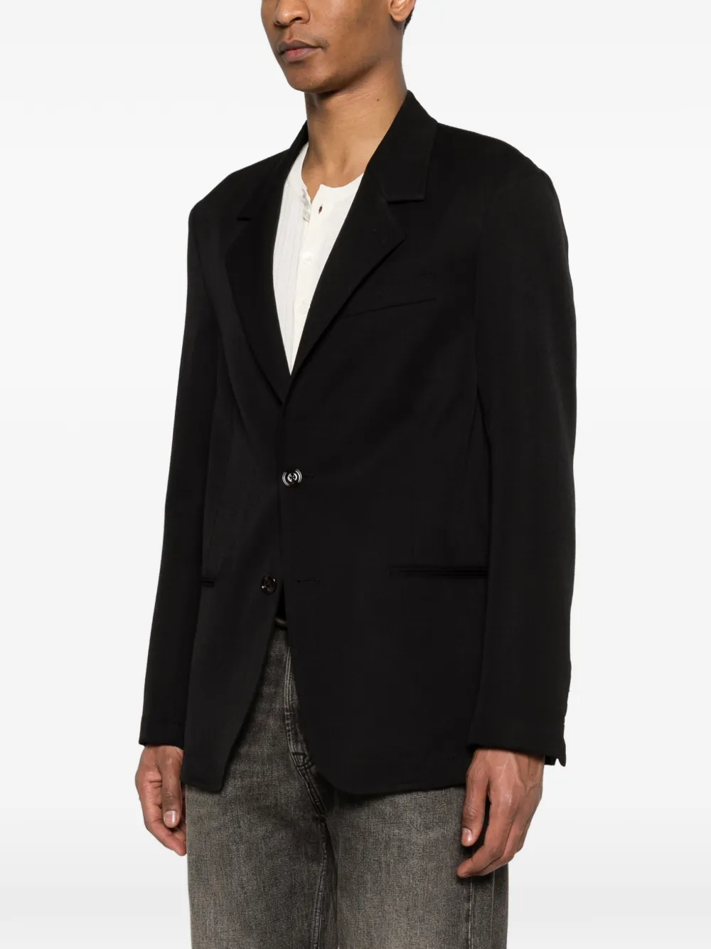  Our Legacy Coarse Black Blazer 
