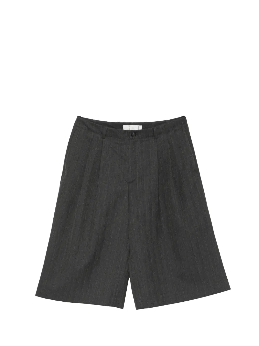 OUR LEGACY Split pinstripe shorts - Grigio