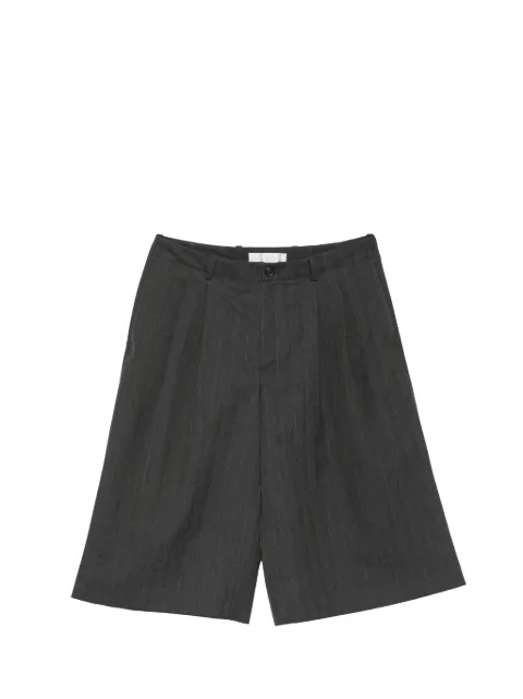 OUR LEGACY Split pinstripe shorts