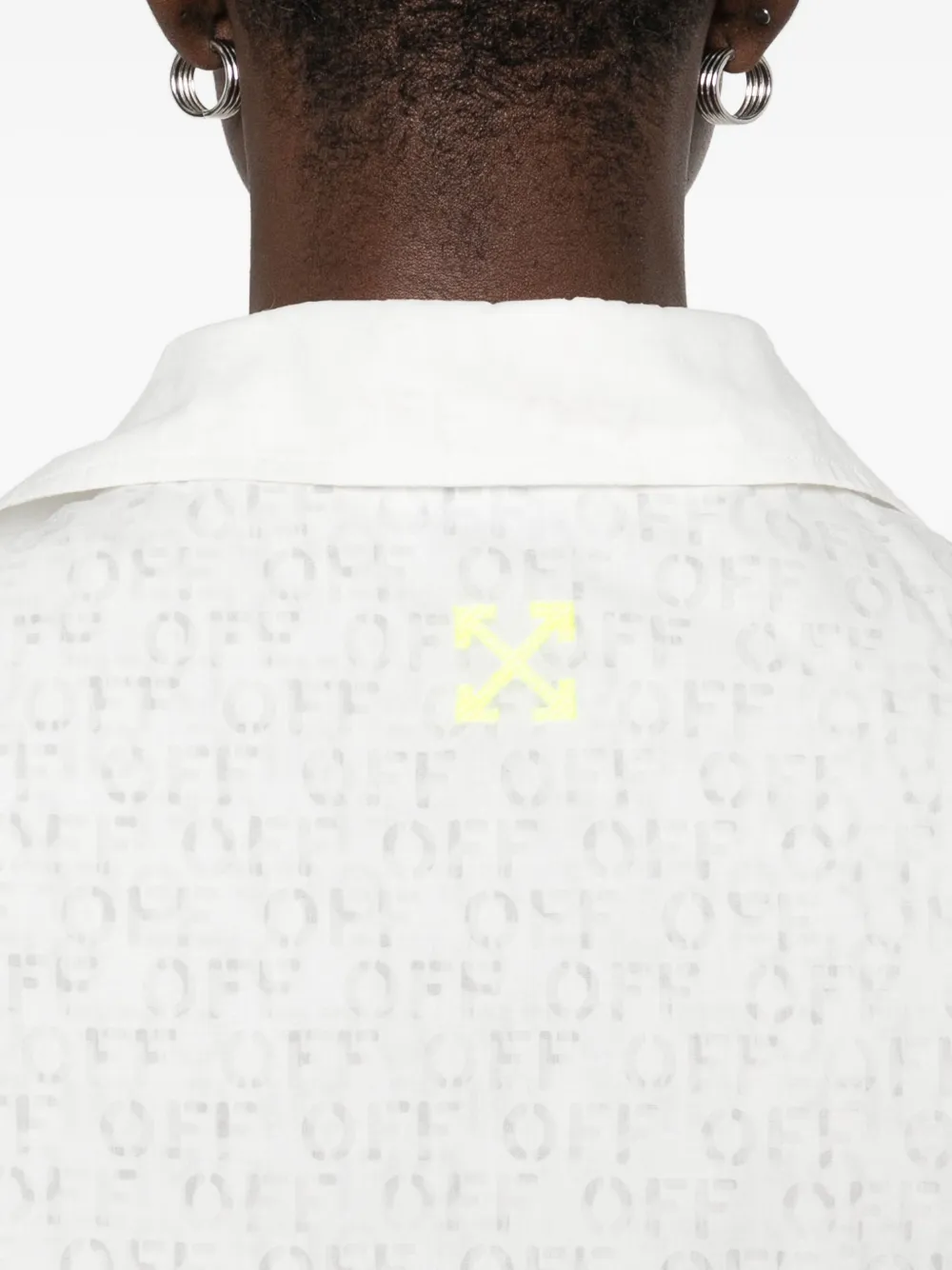 Off-White Tanktop met V-hals Wit