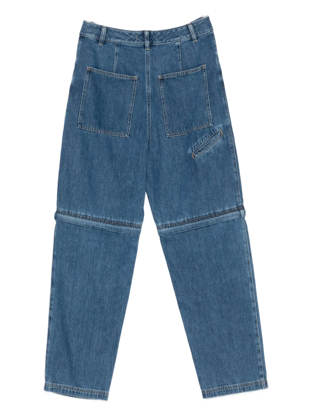 Tibi convertible Lars jeans - Blauw