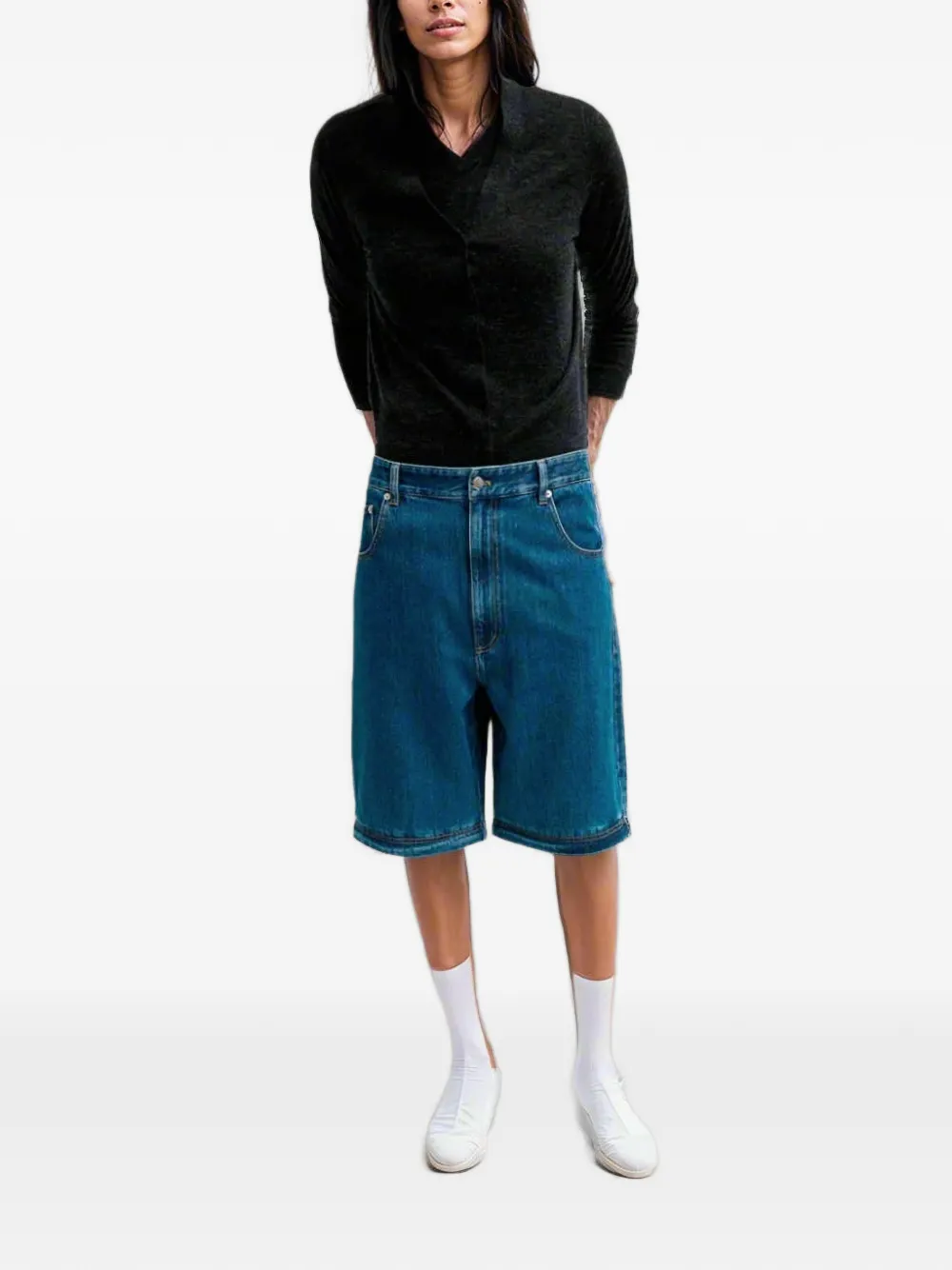  Tibi Vaqueros Lars Convertibles - Azul 
