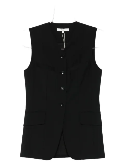 Tibi V-neck waistcoat