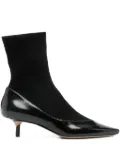 Jacquemus Tourni pointed-toe boots - Black