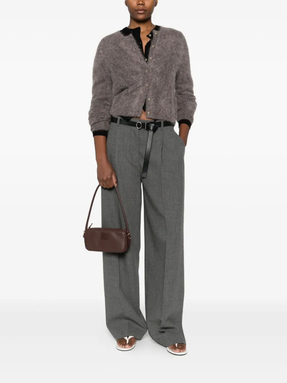 Miu Miu Mini-Tasche aus Leder | Image 2