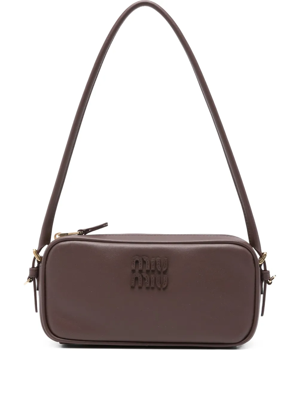 Miu Miu Mini-Tasche aus Leder | Braun | Image 1