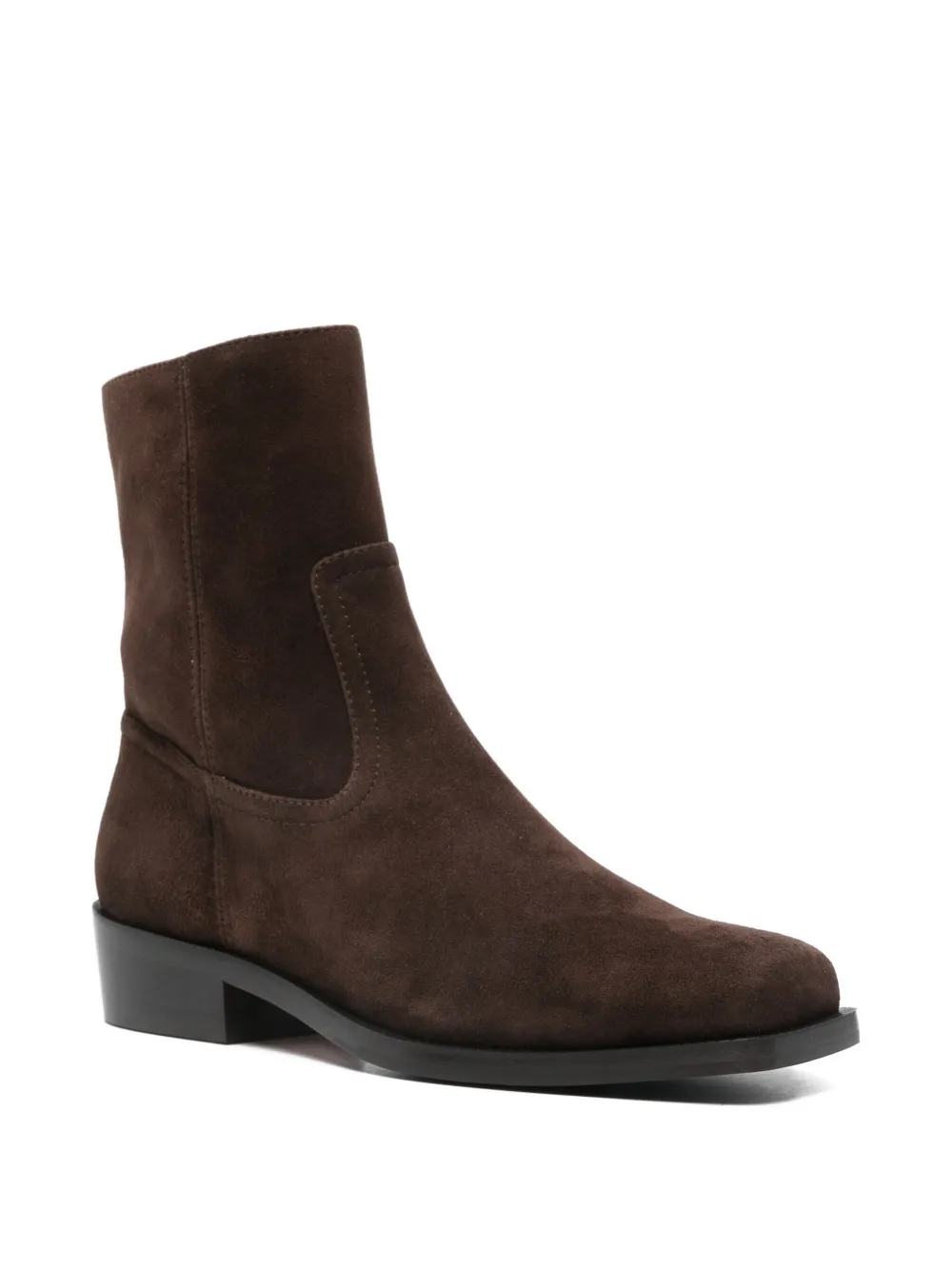 Aquazzura Outlaw enkellaarzen Bruin