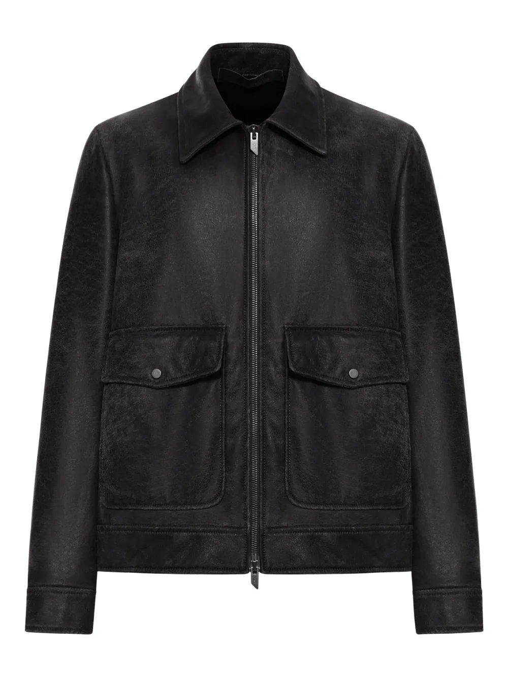 Salvatore Santoro flap-pocket leather jacket | Black | Image 1