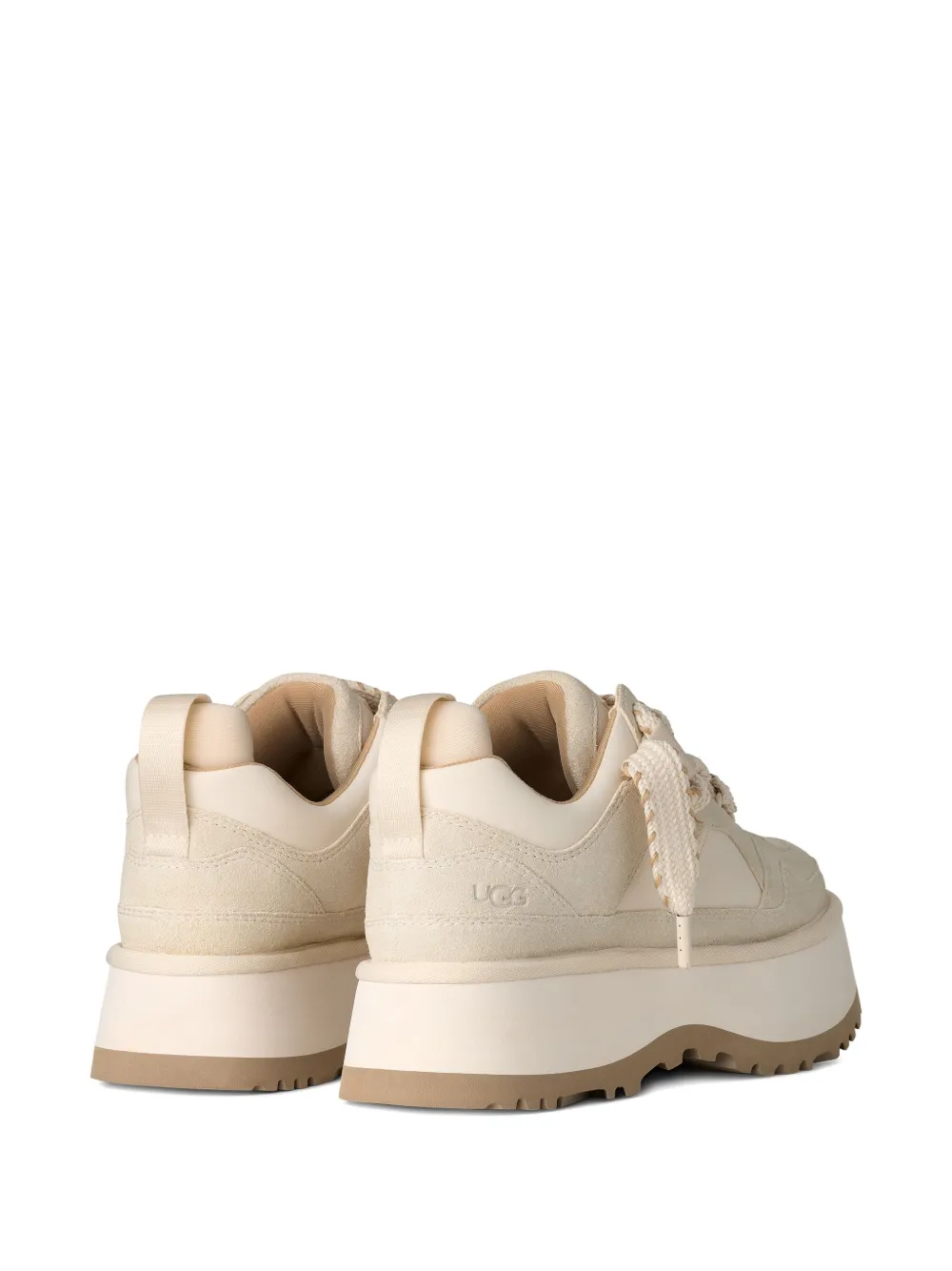 Ugg Astromel Platform Sneakers In Neutral