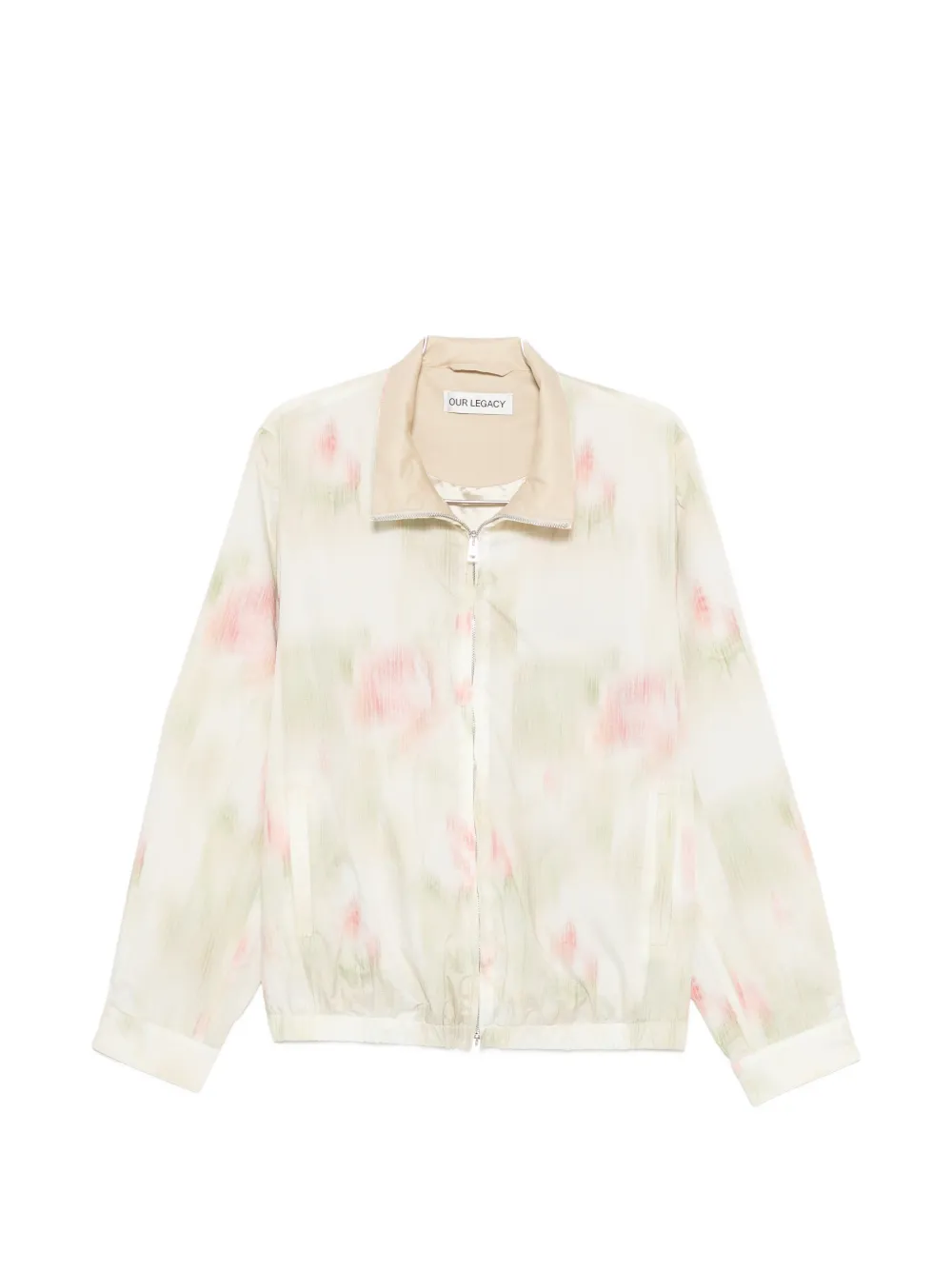 OUR LEGACY Casino flower-print ripstop jacket - Toni neutri