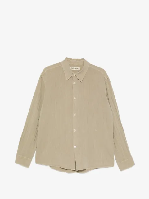 OUR LEGACY Beyond crinkled-finish shirt