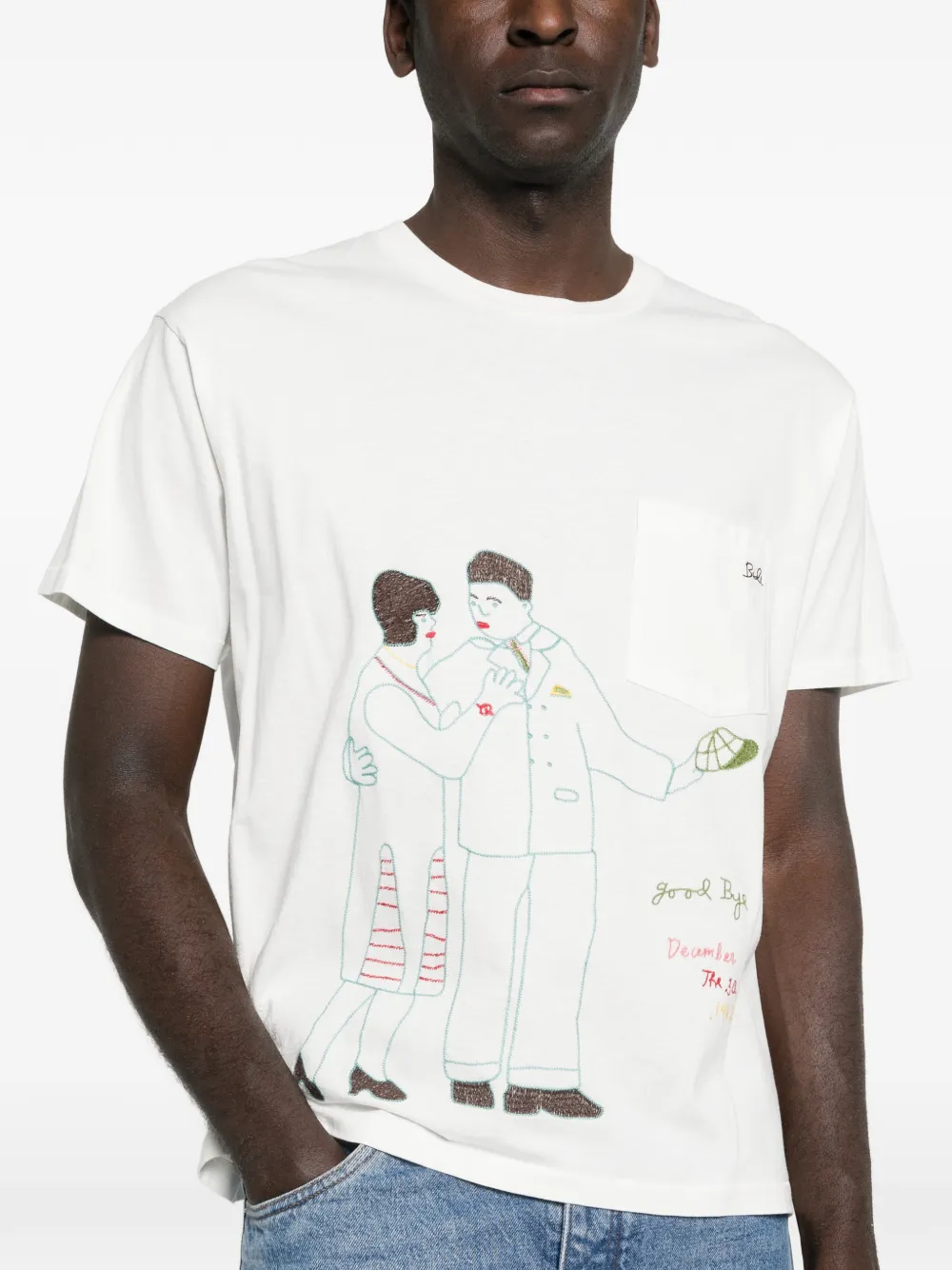 BODE Companion T-shirt Wit