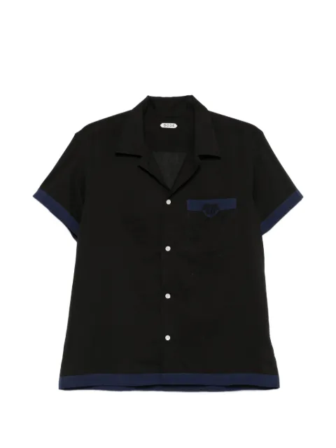 BODE heart deco short-sleeve shirt