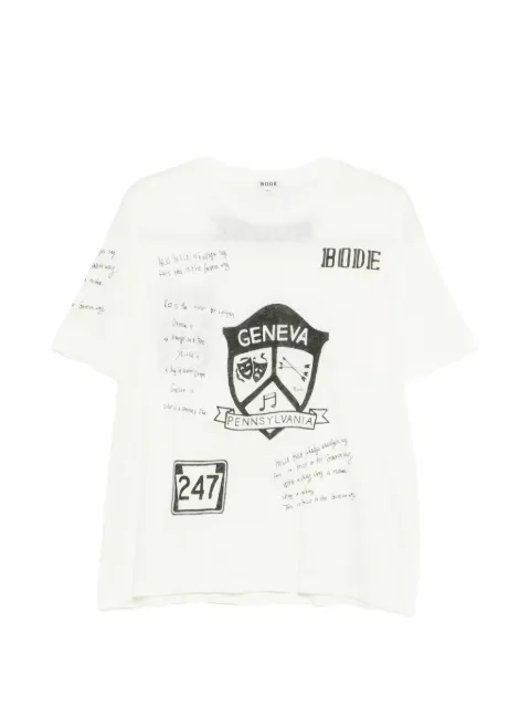 BODE Camp Crest graphic-print  T-shirt