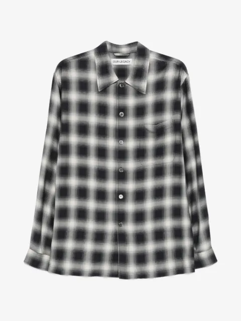 OUR LEGACY Every Shirt check-print shirt