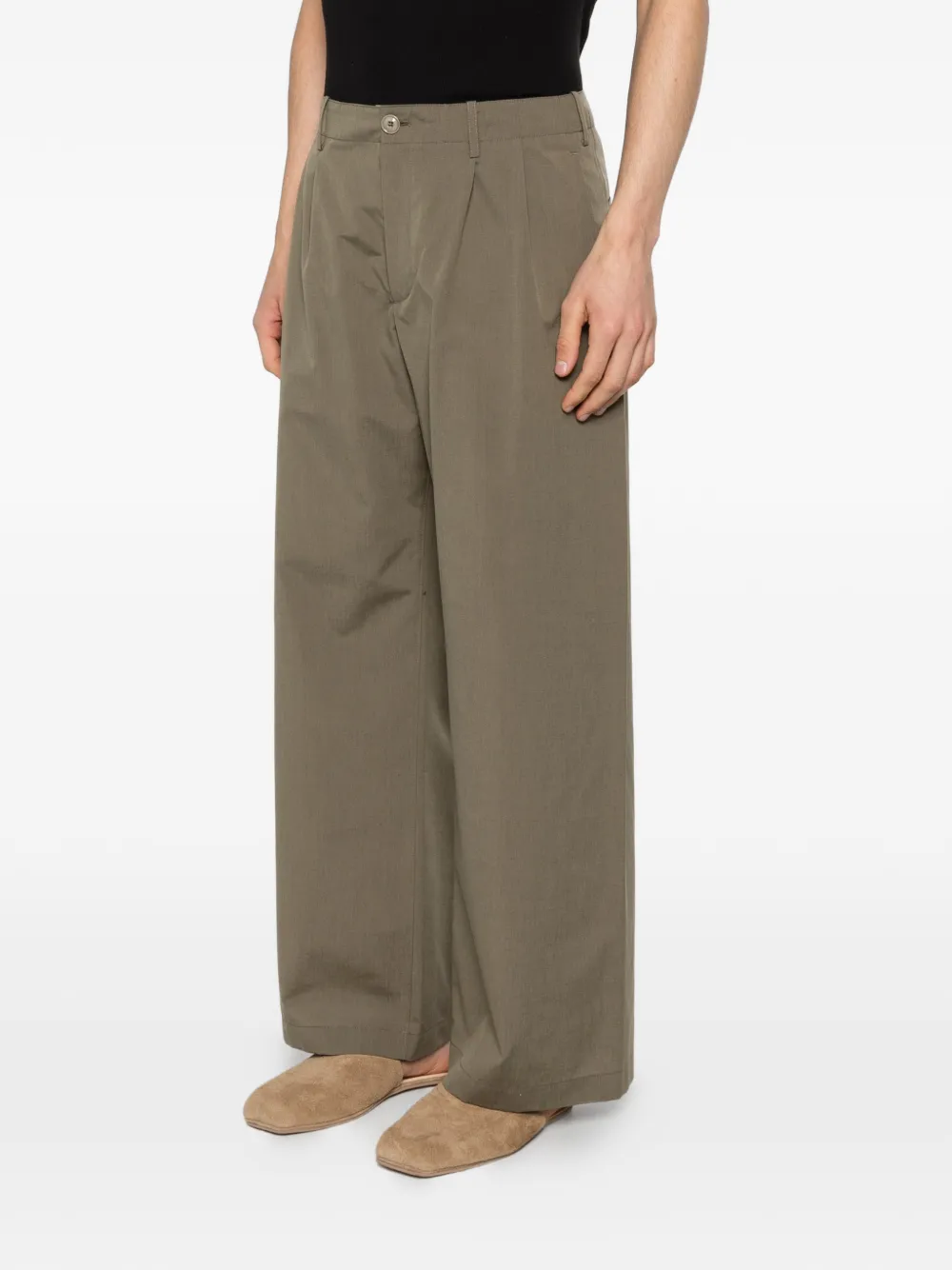  Our Legacy Bridge Belt-loops Trousers - Green 