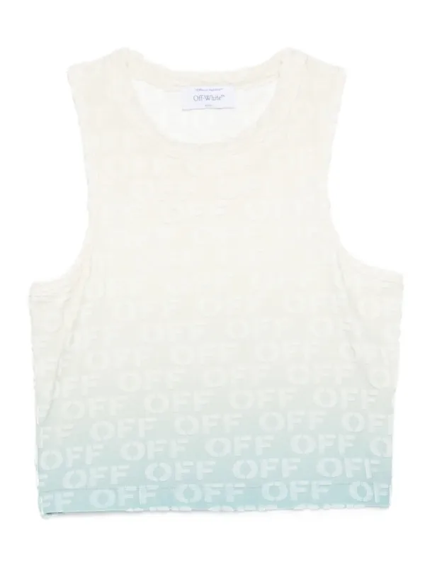 anvivid モノグラムタンクトップ Sサイズ Off-White モノグラム タンクトップ | ホワイト | FARFETCH JP