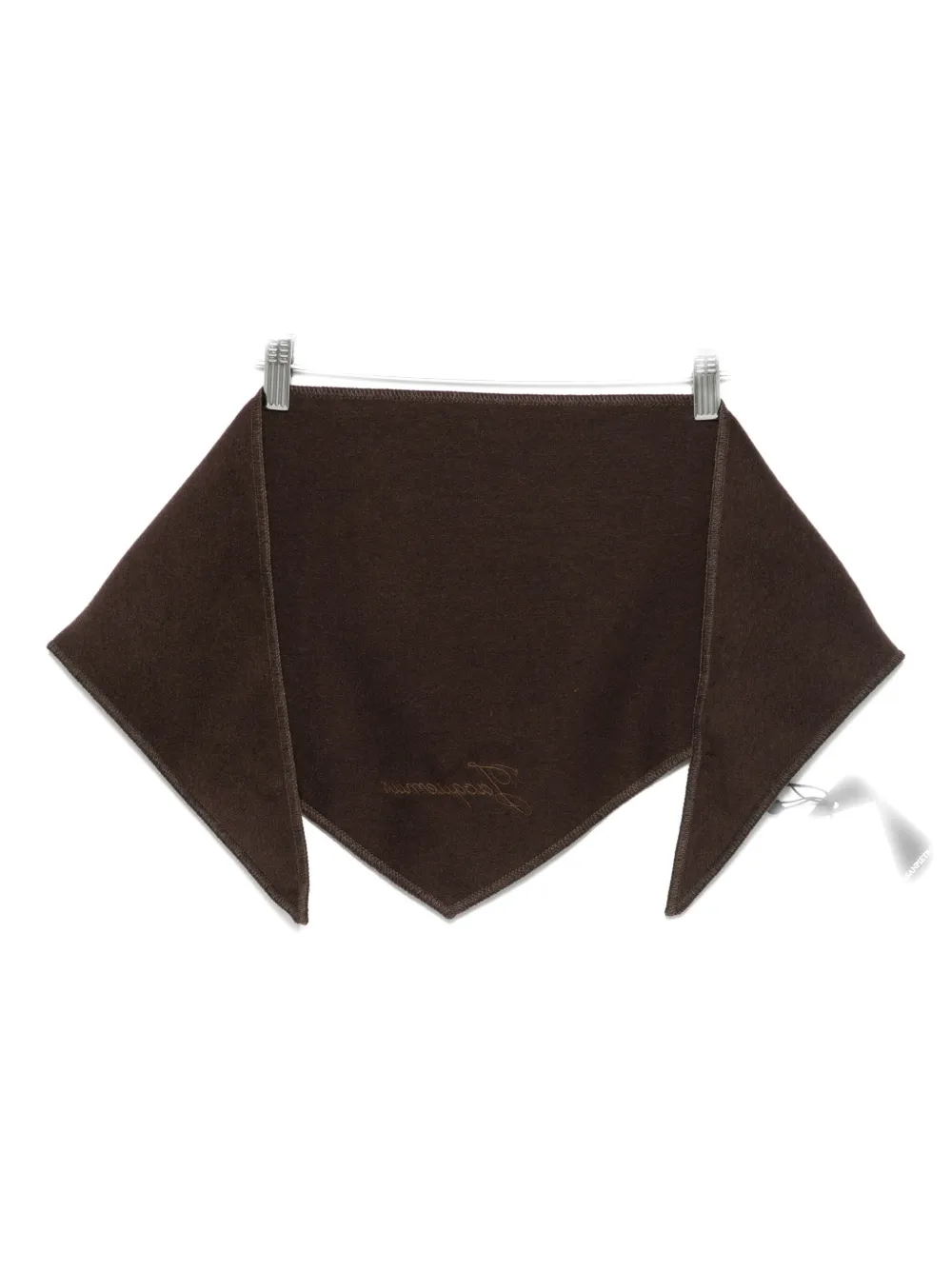 Jacquemus cashmere scarf - Bruin
