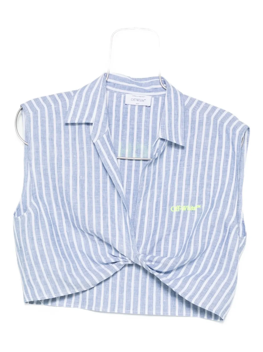 Off-white Gestreiftes Top In Multi