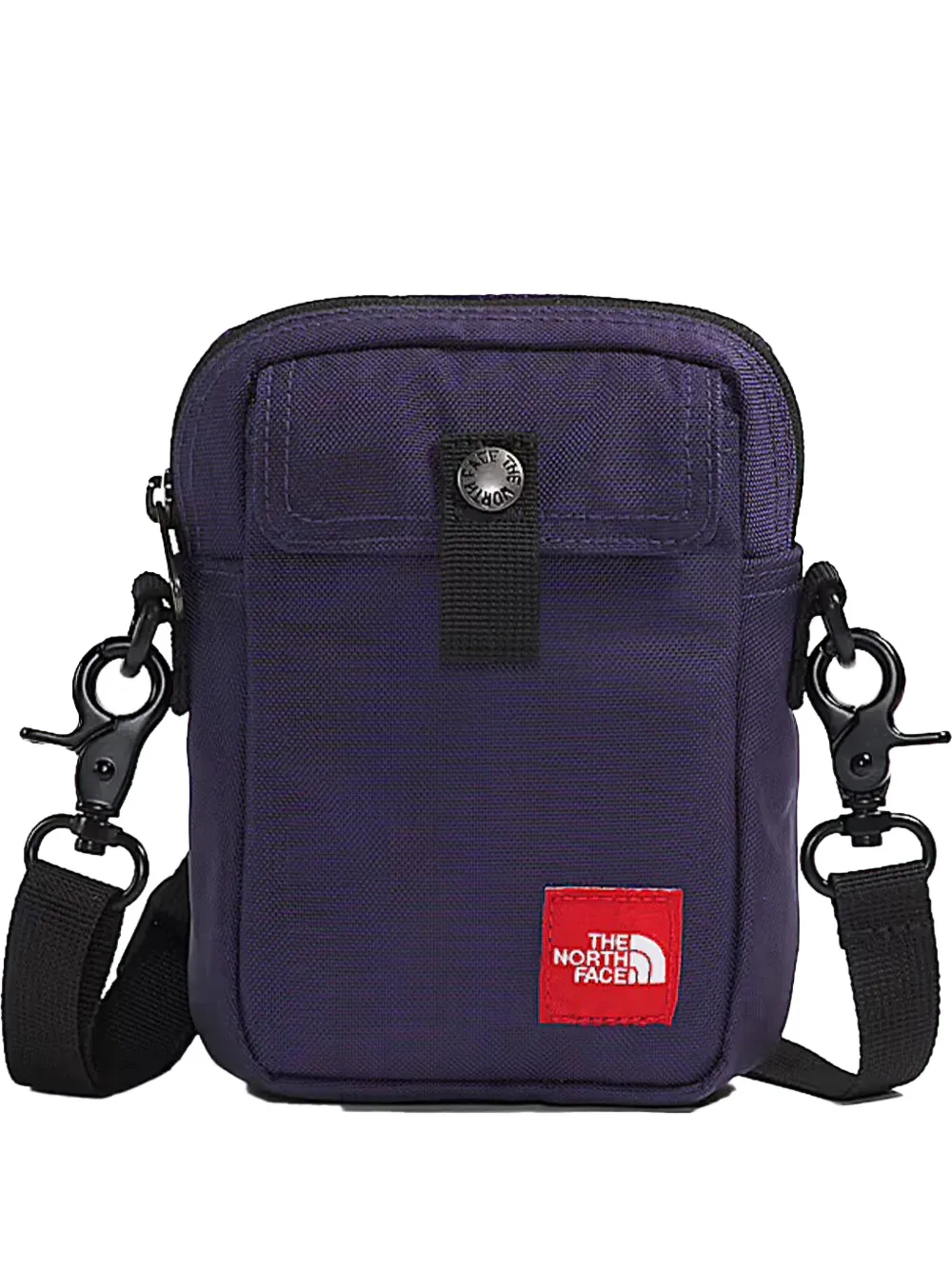 The North Face logo-patch shoulder bag | Purple | Image 1