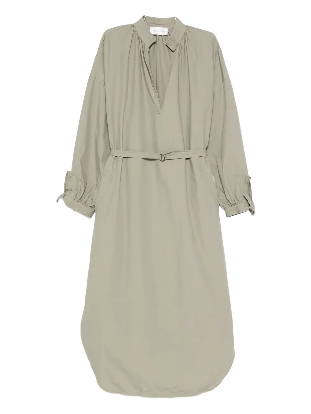 Christian Wijnants belted shirt dress - グリーン Christian Wijnants belted shirt dress - グリーン