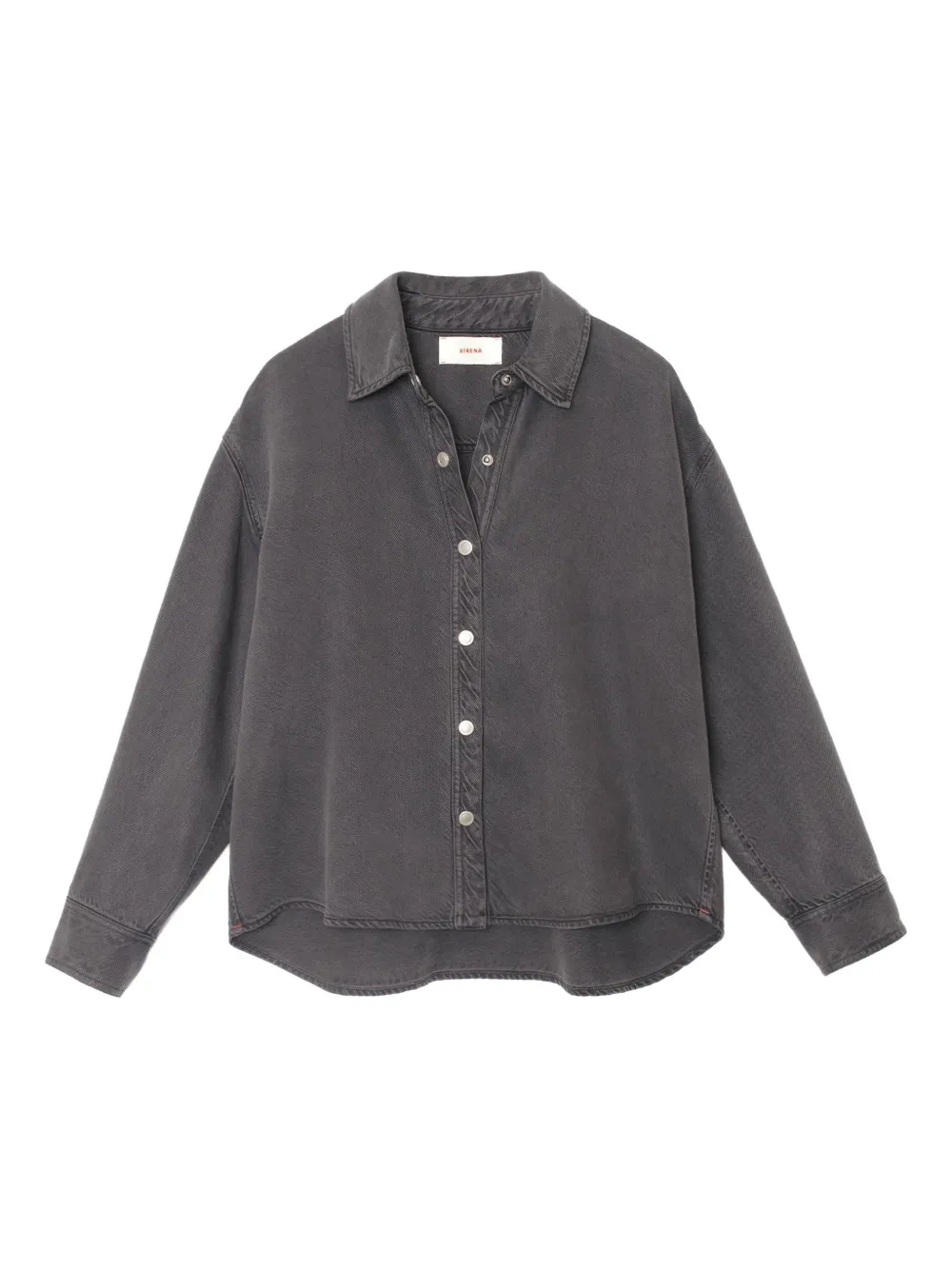 Xirena collared buttoned top - Grigio