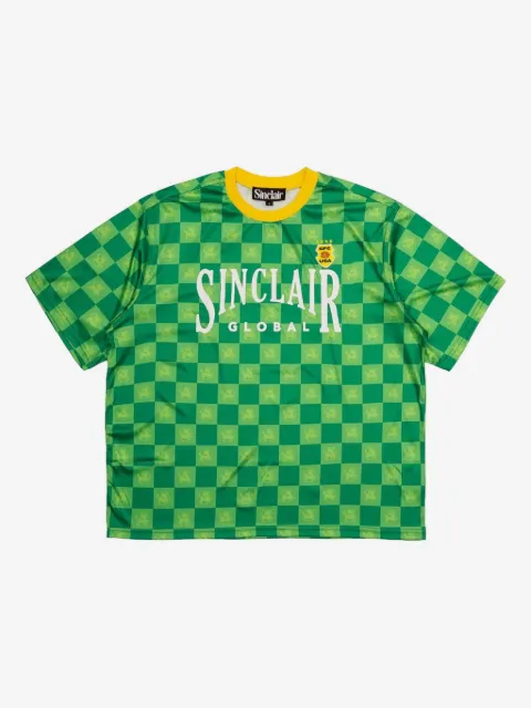 Sinclair checkerboard-pattern T-shirt