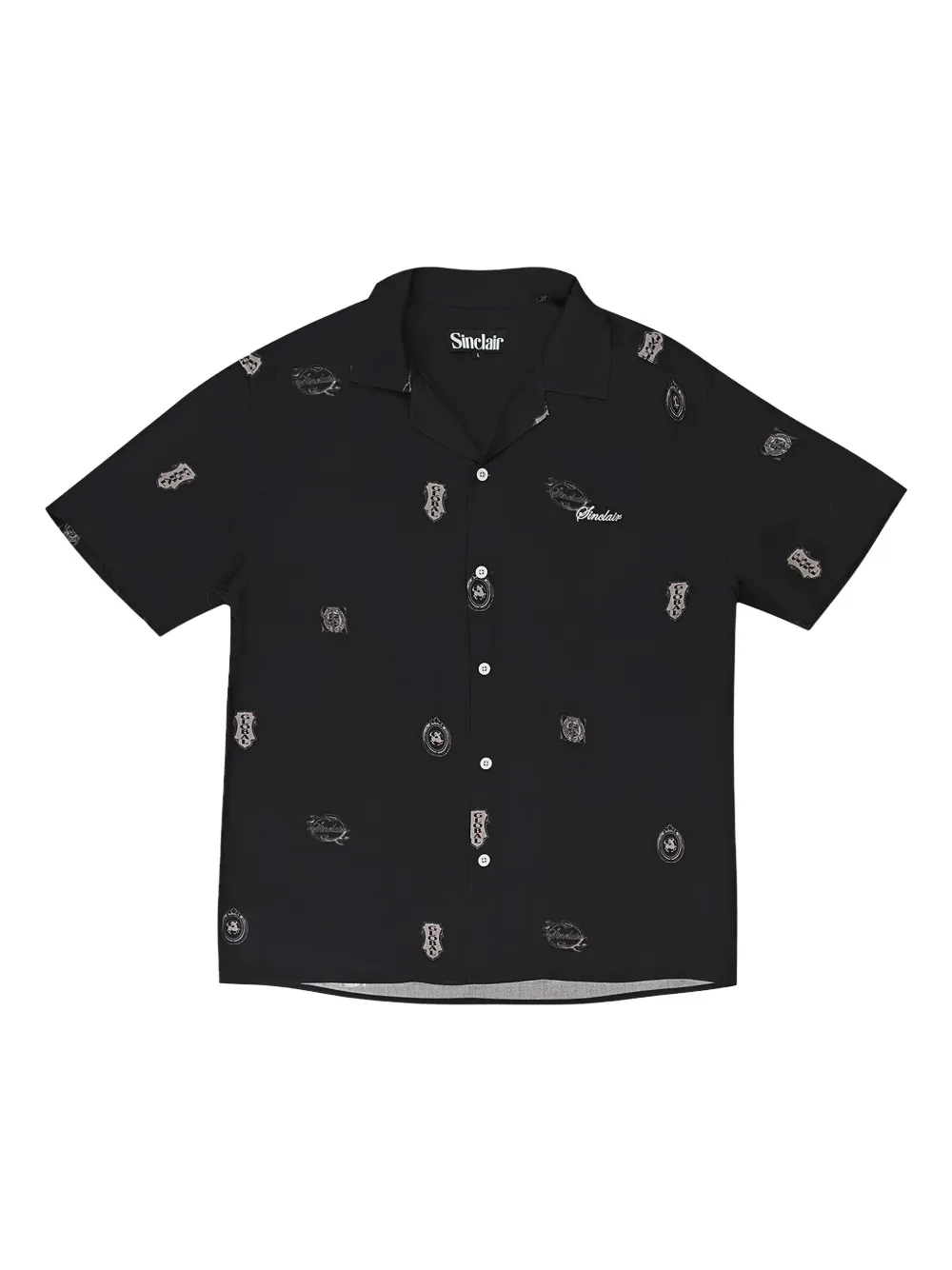 Sinclair short sleeve shirt | Black | Image 1
