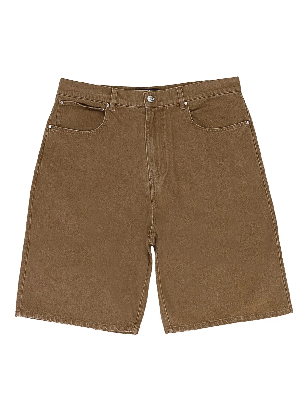 Sinclair denim shorts | Brown | Image 1
