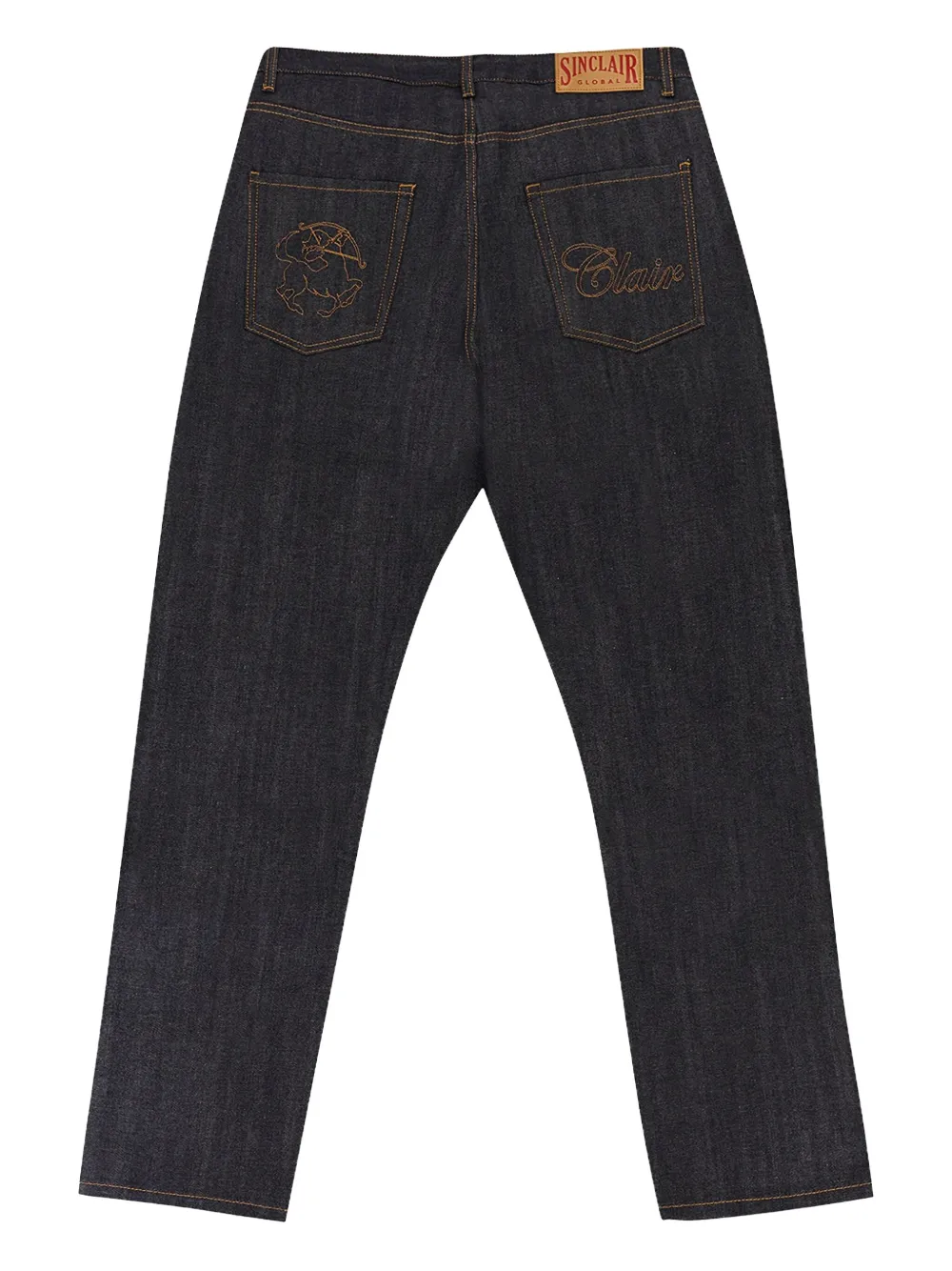 Sinclair Bootcut jeans - Zwart