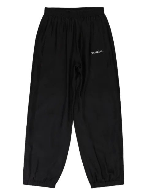 Sinclair logo-embroidered track pants