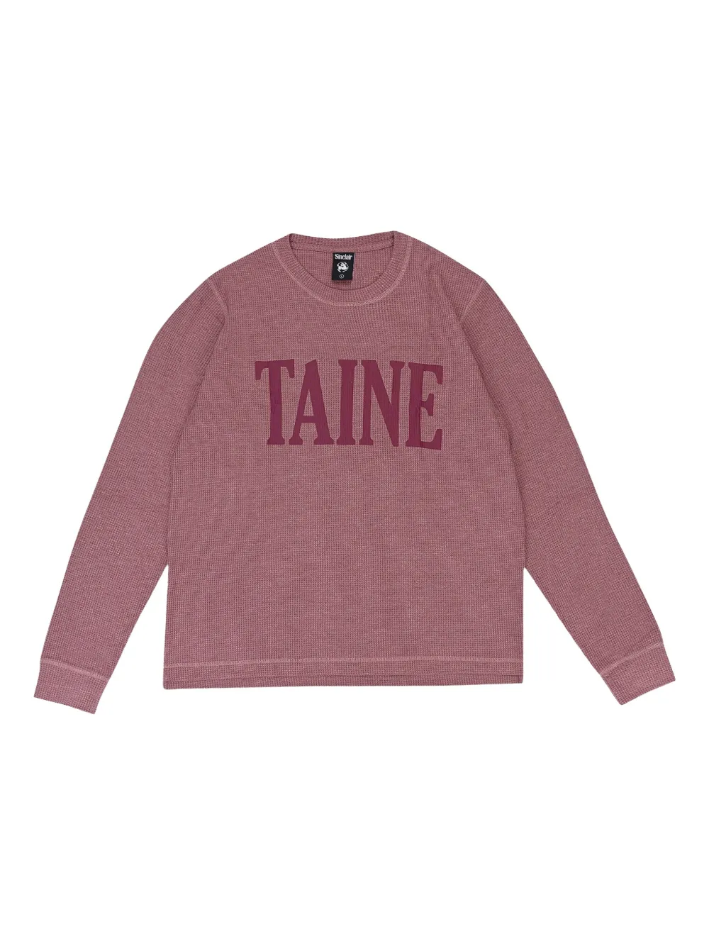 Sinclair embroidered logo t-shirt | Red | Image 1