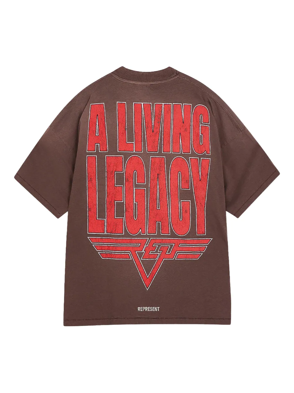 Represent Living Legacy Tour T-shirt In Brown