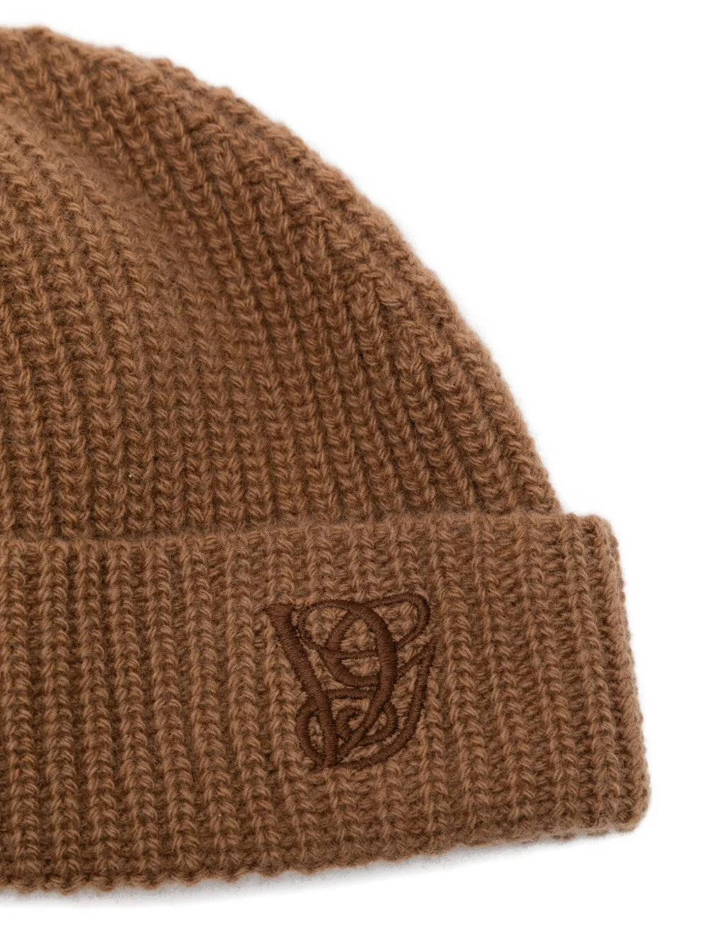 Valentino Garavani Muts met geborduurd logo Bruin